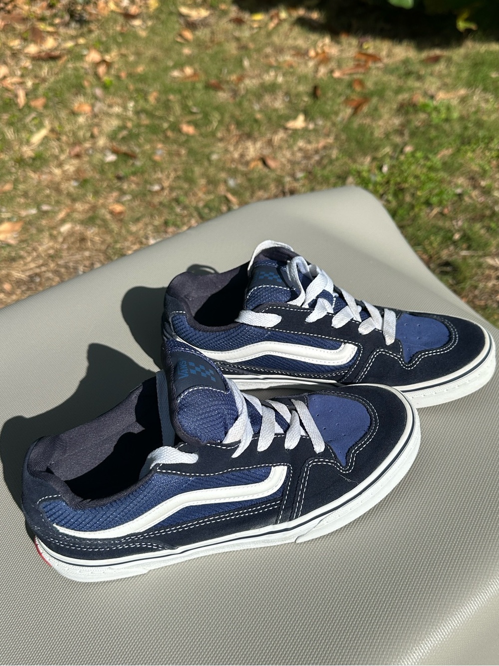 Vans Suede, Leather Brooklyn- Youth skate sneaker